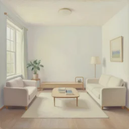 a 2 0 0 0 s room, oil painting, pale colors, high detail, 8 k, wide angle, trending on artstation,