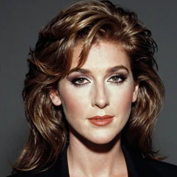 a highly detailed marionette of Celine Dion, Close-up photograph, 1980s Kodak color film, cross-process