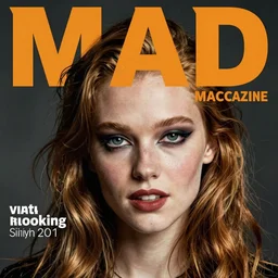 mad magazine cover photo portrait caricature insane gritty