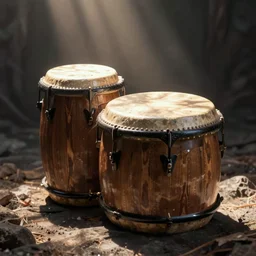 dnd item fantasy concept magical Bongo Drums