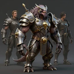 an armored fauna creature by neville page, ken barthelmey, carlos huante and doug chiang, sharp focus, trending on artstation, hyper realism, octane render, 8 k, hyper detailed, ultra detailed, highly detailed, zbrush, concept art, creature design