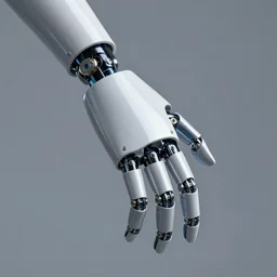 attached cybernetic prosthetic hand, photorealistic, 8 k