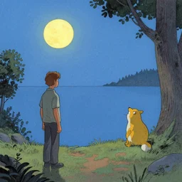 eveningby greg rutkowski and james gurney.