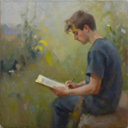 painting by russ milss