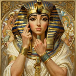 photography francoise hardy with hands - up and hairy armpits, dressed like cleopatra, deep focus, intricate, elegant, highly detailed, digital painting, artstation, concept art, matte, sharp focus, illustration, art by artgerm and greg rutkowski and alphonse mucha and gil elvgren