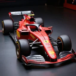 a ferrari formula one flying car concept designed by art zhu, extreme detail, intricate, dramatic lighting, award - winning sports photography,