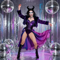 satan dancing in a disco, pride, lgbtqa,