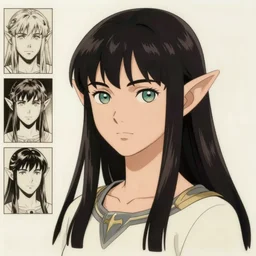 drow elf queen! sci - fi! moebius, milo manara, hugo pratt, french comic art, semi - realistic anime, portrait, beautiful face, symmetrical face, trending on pixiv, detailed, clean lines, sharp lines, crisp lines, award winning illustration, masterpiece, 4 k