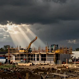 geert wilders working in construction