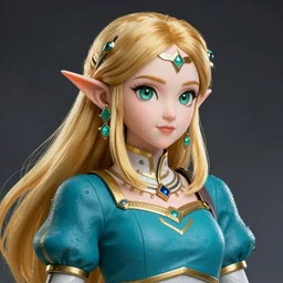 Hyperdetailed masterpiece concept art of Cyberpunk Princess Zelda hyperdetailed concept art by Ross Tran, high quality DnD illustration, trending on ArtStation, all rights reserved Wizards of the Coast.