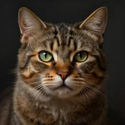 a cat as professor x, concept art, detailed face, fantasy, highly detailed, cinematic lighting, digital art painting by greg rutkowski