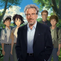 hero world steven spielberg, behance hd by jesper ejsing, by rhads, makoto shinkai and lois van baarle, ilya kuvshinov, rossdraws global illumination