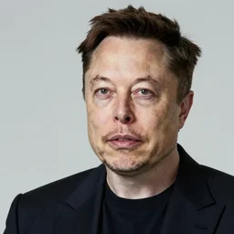 elon musk with a long moustache