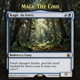 Forest Landscape by Rebecca Guay Magic The Gathering