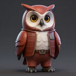 a stylized image of an owl in a star wars costume, a 3 d render by cedric seaut ( keos masons ), featured on zbrush central, fantasy art, sketchfab, zbrush, artstation hd