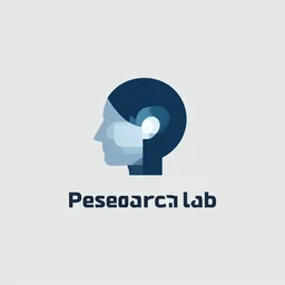logo for research lab, psychology, mind wandering, minimalism, vector art, brand mark, logo concept design, geometric, flat, limited palette, 9 9 designs, tatsuro kiuchi