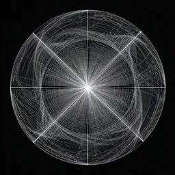 generative procedural art by @ _ xpqzl