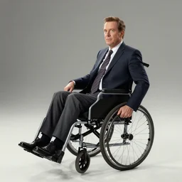 professor x flying in a wheel chair