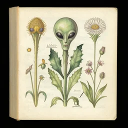 Voynich manuscript of alien botany