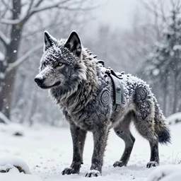 snowstorm horror shape bernie wrightson werewolf panzer division bridget reily patterns ultra detailed hype kinetic fast lines black and white pushead