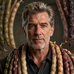 hyperrealistic dslr film still of legumes as ( ( jeff goldblum ) ), stunning 8 k octane comprehensive 3 d render, inspired by istvan sandorfi & greg rutkowski & unreal engine, perfect symmetry, dim volumetric cinematic lighting, extremely hyper - detailed, incredibly real lifelike attributes & flesh texture, intricate, masterpiece, artstation, stunning
