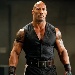 film still of Dwayne Johnson playing Goro in Mortal Kombat (1995), 4k