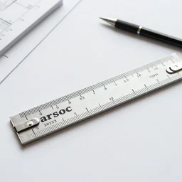 architect's scale ruler measuring the words arcsoc 2022-23