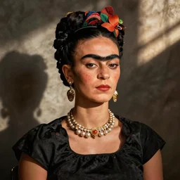 artwork inspired by Frida Kahlo