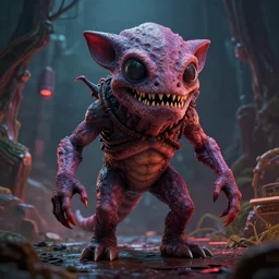it doesn't hurt me ( ye - yeah, yeah, yo ),, stranger things, demodog, demogorgon, mindflayer, cinematic, highly detailed, photorealistic, volumetric lighting