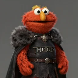 elmo as a game of thrones character, highly detailed digital painting, artstation, concept art, smooth, sharp focus, illustration, art by artgerm and greg rutkowski and alphonse mucha