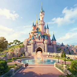 disneyland middle east concept art