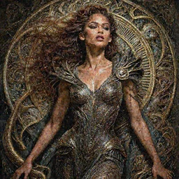 zendaya, passionate, seductive, fame of thrones, fibonacci, sweat drops, intricate fashion clothing, insane, intricate, highly detailed, surrealistic, digital painting, artstation, concept art, smooth, sharp focus, illustration, Unreal Engine 5, 8K, art by artgerm and greg rutkowski and alphonse mucha