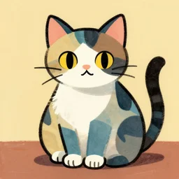 cat cute picasso