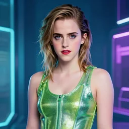 emma watson avocado cyberpunk mucha