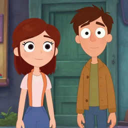 mabel and dipper from gravity falls