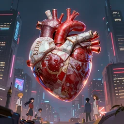 beautiful cinematic scene of a cyberpunk city, in marble incrusted of legends heartstone official fanart behance hd by Jesper Ejsing, by RHADS, Makoto Shinkai and Lois van baarle, ilya kuvshinov, rossdraws global illumination
