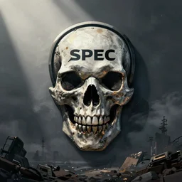 spec - ops head, ( ( logo of skull ) ), special forces, dark design, artstation, concept art