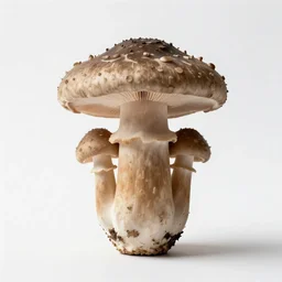 gothic truffle mushroom, commercial catalog photo, isolated on a pure white background, centered, entire object in frame, sharp focus, soft studio lighting