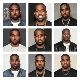 kanye west collage