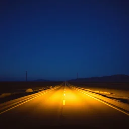 the loneliest highway in america, midnight