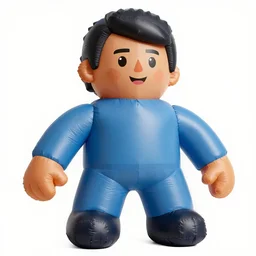 photo of inflatable tom cruise