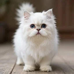 a maltese - cat - hybrid, animal photography