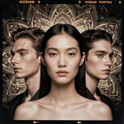 kodak portra, 8 k, prana, anatomy, face neck shoulders, studio light, fine art portrait photography, victo ngai, fashion photography, kilian eng, camille vivier, moebius, digital art, masterpiece, fractal muqarnas in background, alex grey, fantastically beautiful, beksinski, dan mumford, simon stalenhag, artstation