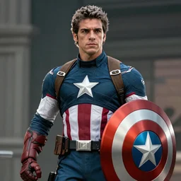 Pedro Sánchez as Captain America