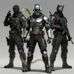 robot ninja mask helmet metal gear solid snake pose training suit swat heros chaykin howard and campion pascale and cooke darwyn and davis jack illustration character design concept the phantom pain cosplay sniper wolf