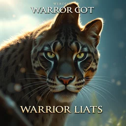 a movie poster for warrior cats, depth of field, sun flare, hyper realistic, very detailed, backlighting, cgi, by wayne mclouglin