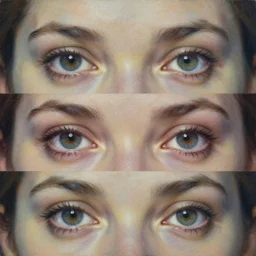 eyes looking at me embraced detailed minimalistic analogue collage with deep texture in style of conteporary art, photorealistic, expressionism, masterpiece, balanced composition, wide range of colors, spectacular quality, intricate oil details