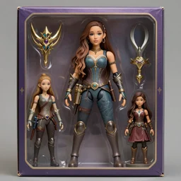 ariana grande action figure. dnd, high fantasy. royo, artgem, wlop