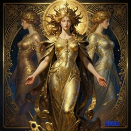 symmetry!! portrait of beautiful personification of sega master system, mithology, intricate, highly detailed, dynamic lighting, digital art, digital painting, artstation, wlop, sharp focus, illustration, art by artgerm and greg rutkowski and alphonse mucha, 8 k