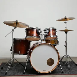 massive drum set